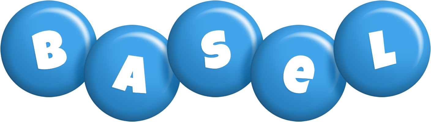 Basel candy-blue logo