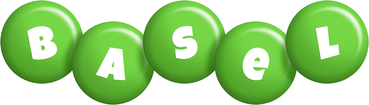 Basel candy-green logo