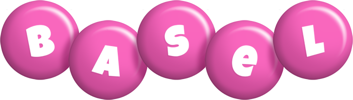 Basel candy-pink logo