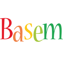 Basem birthday logo