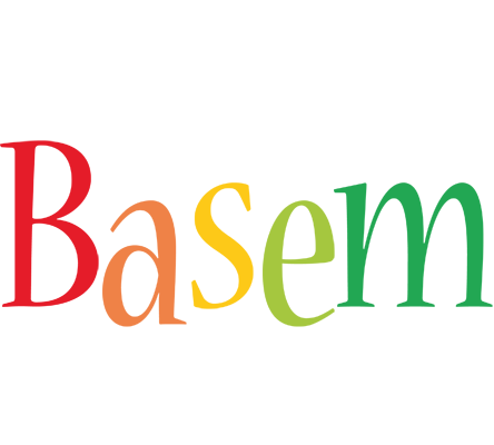Basem birthday logo