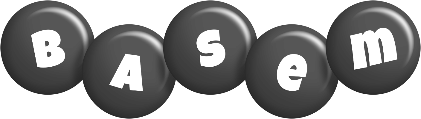 Basem candy-black logo