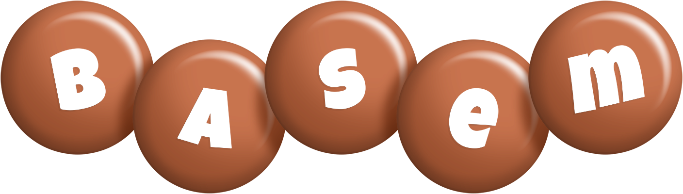 Basem candy-brown logo