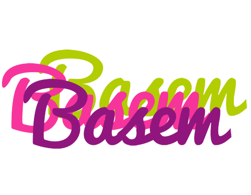 Basem flowers logo