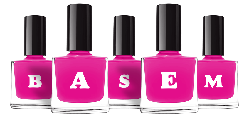 Basem nails logo