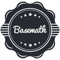 Basemath badge logo