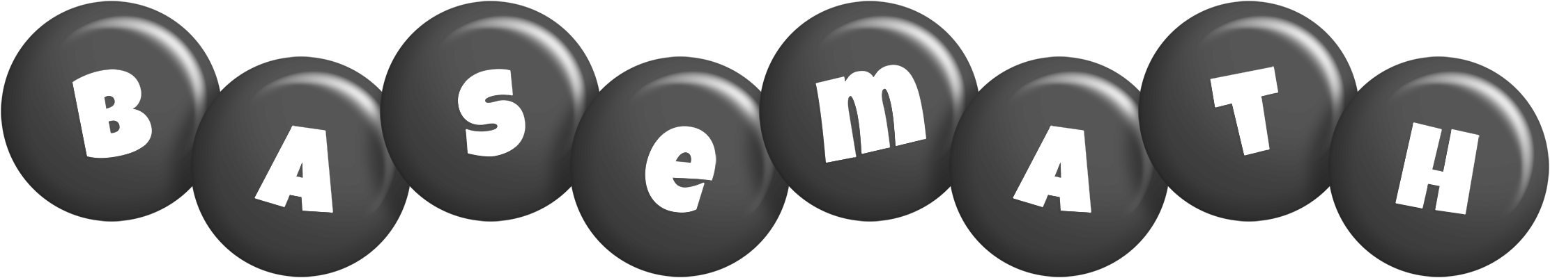 Basemath candy-black logo
