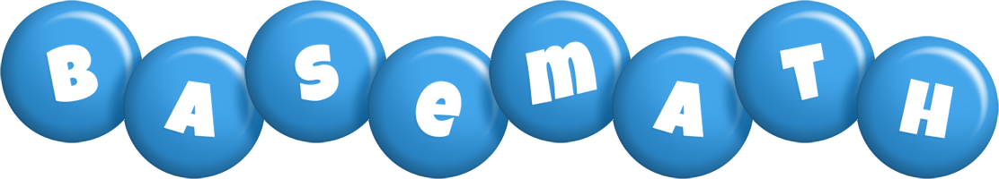 Basemath candy-blue logo