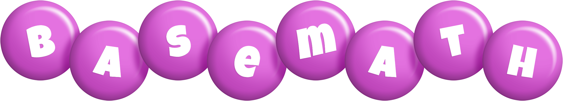 Basemath candy-purple logo