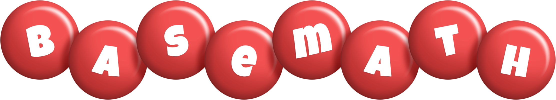 Basemath candy-red logo