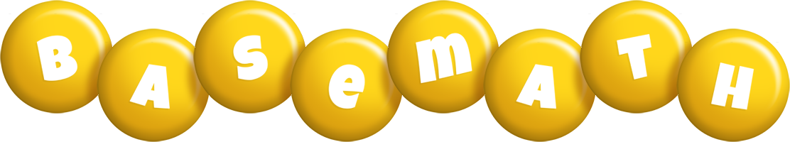 Basemath candy-yellow logo