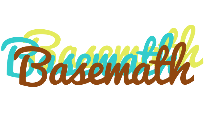 Basemath cupcake logo