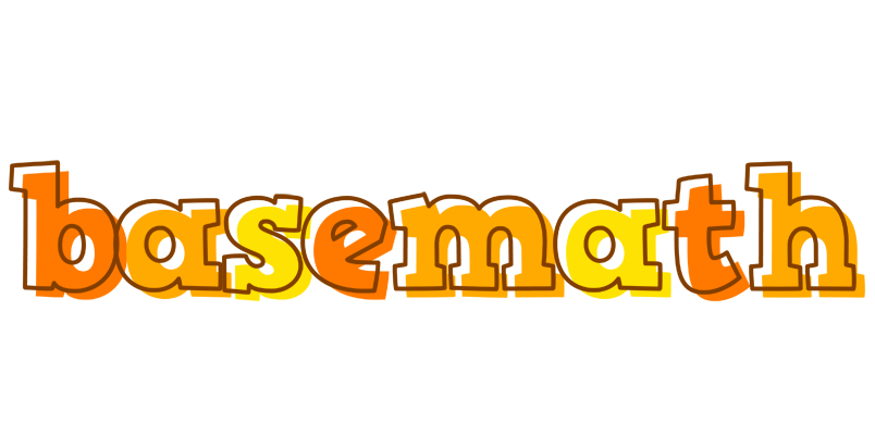 Basemath desert logo