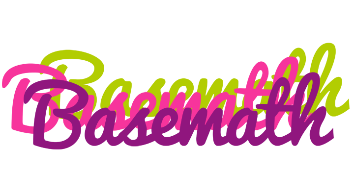 Basemath flowers logo