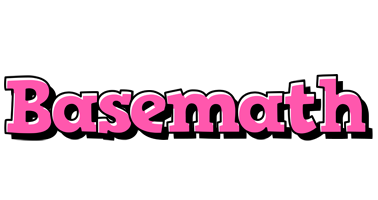 Basemath girlish logo