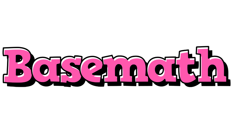 Basemath girlish logo