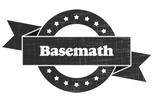 Basemath grunge logo