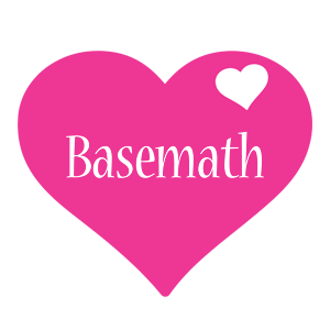 Basemath love-heart logo