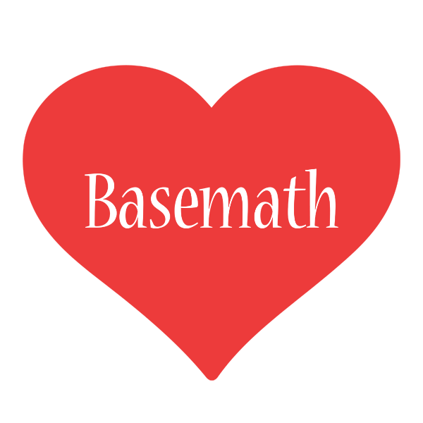 Basemath love logo