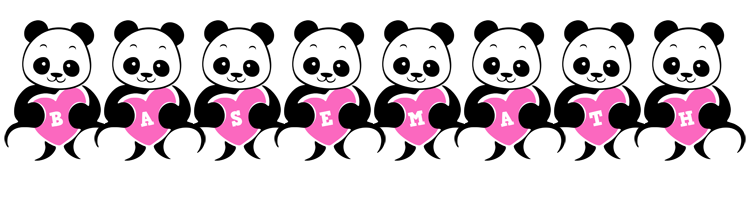 Basemath love-panda logo