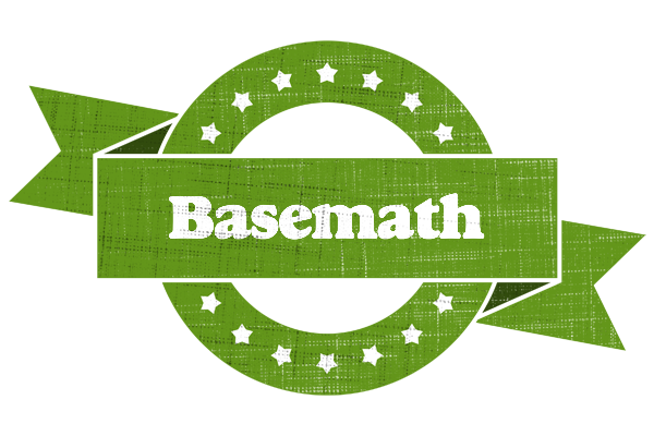 Basemath natural logo