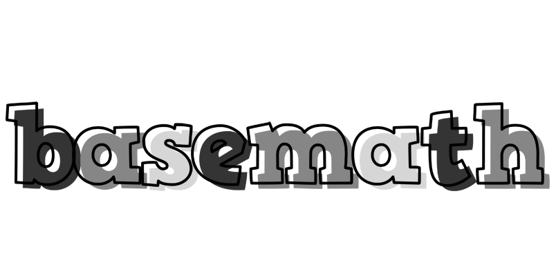 Basemath night logo