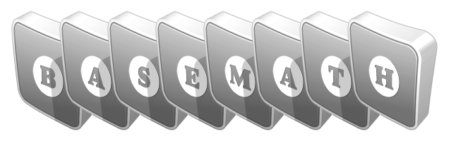 Basemath silver logo