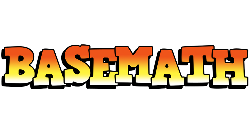 Basemath sunset logo