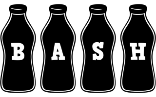 Bash bottle logo