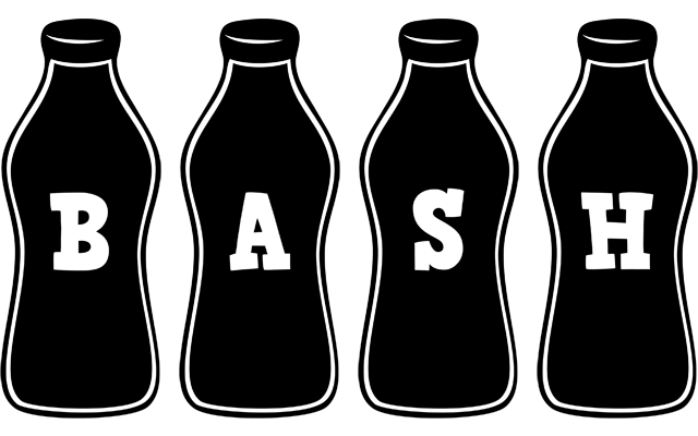 Bash bottle logo