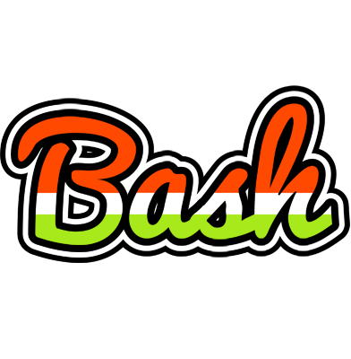 Bash exotic logo