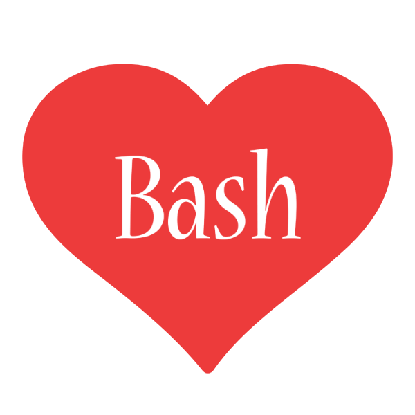 Bash love logo