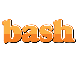 Bash orange logo