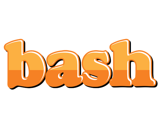 Bash orange logo