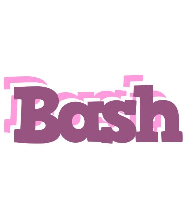 Bash relaxing logo