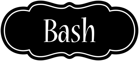 Bash welcome logo