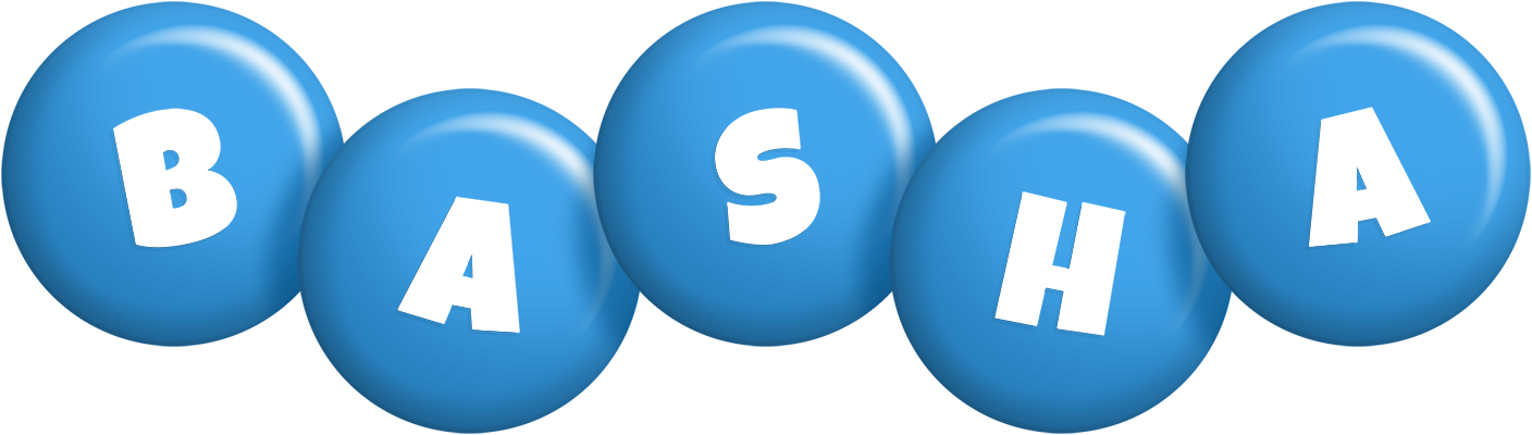 Basha candy-blue logo