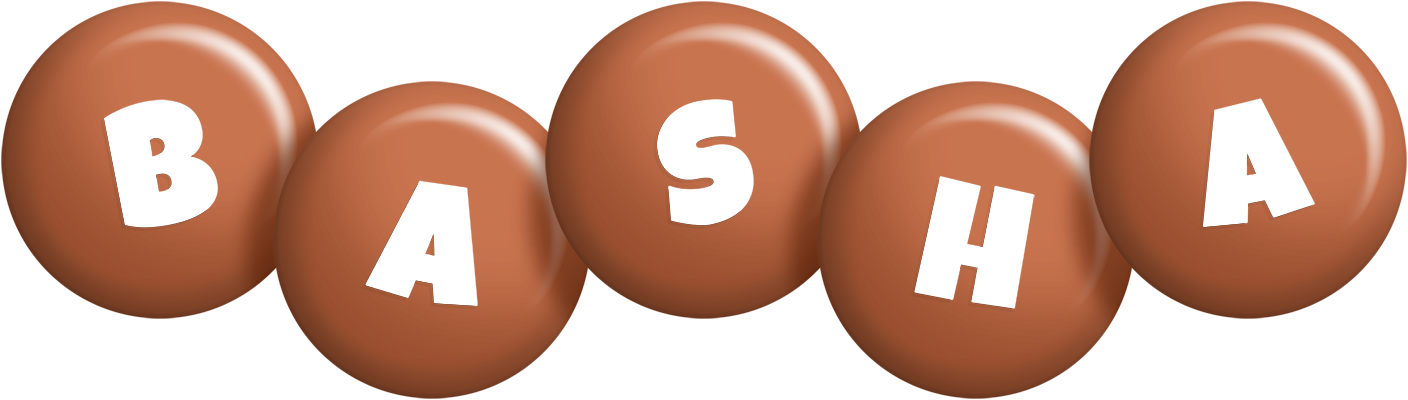 Basha candy-brown logo