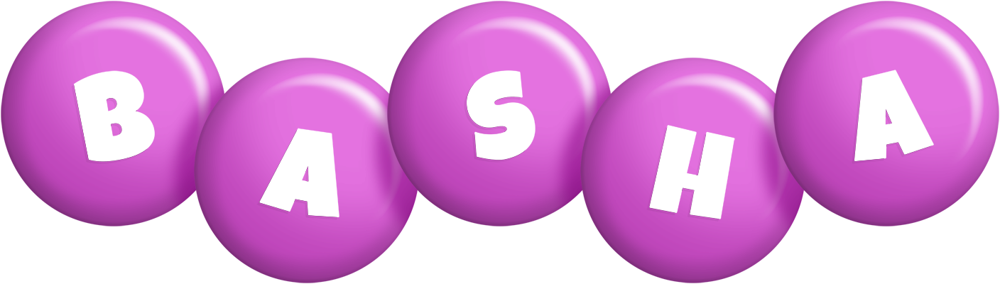 Basha candy-purple logo