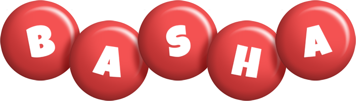 Basha candy-red logo
