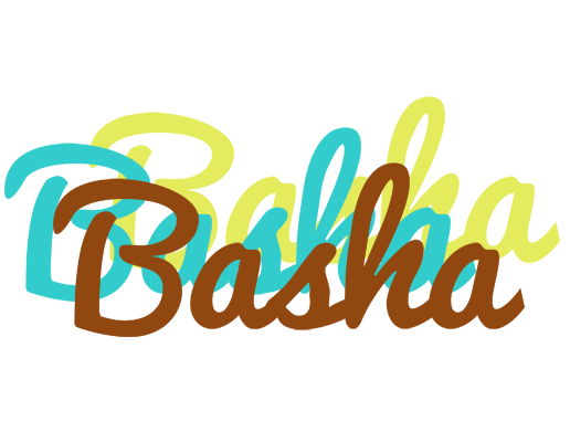 Basha cupcake logo