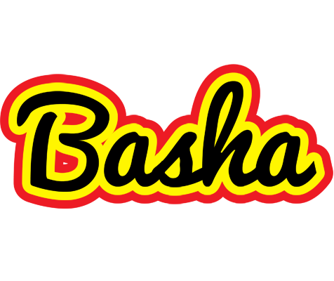 Basha flaming logo