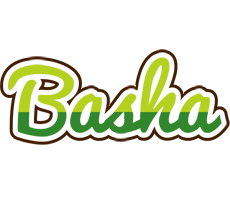 Basha golfing logo