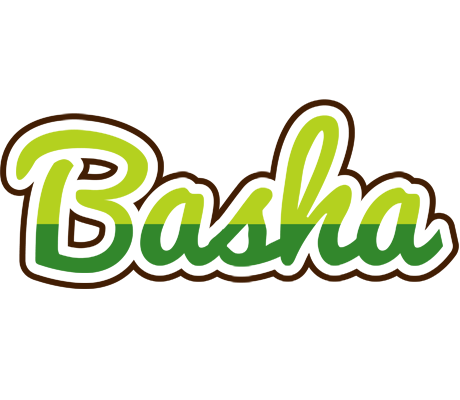 Basha golfing logo