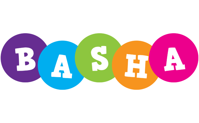 Basha happy logo