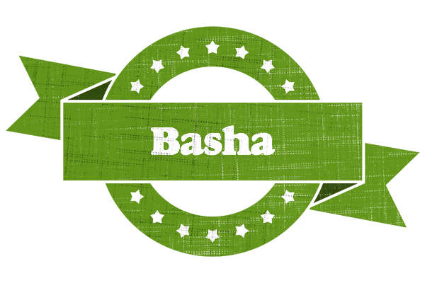 Basha natural logo
