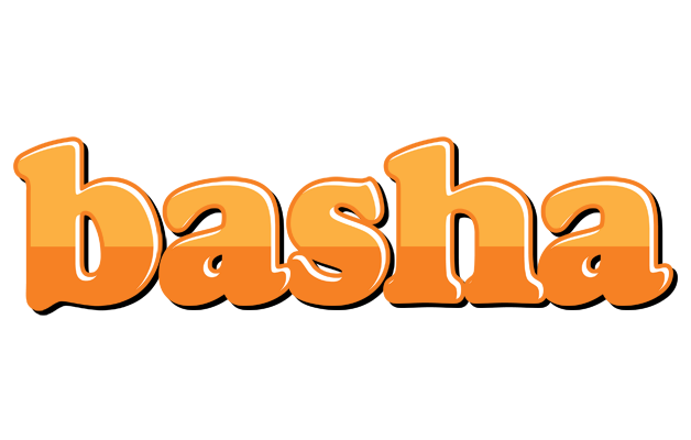 Basha orange logo