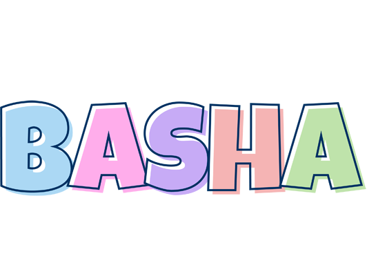 Basha pastel logo
