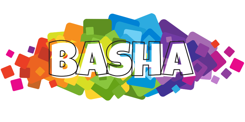 Basha pixels logo