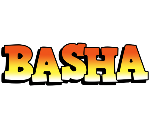 Basha sunset logo